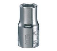 CRAFTSMAN Shallow Socket, Metric, 1/4-Inch Drive, 6mm, 6-Point (CMMT43502)