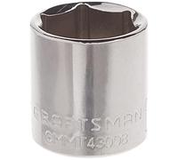 CRAFTSMAN Shallow Socket, SAE, 3/8-Inch Drive, 13/16-Inch, 6-Point (CMMT43008)