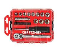 CRAFTSMAN Socket Set, Nano Metric, 3/8" Drive, 24Piece (CMMT12011)