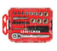 CRAFTSMAN Socket Set, Nano SAE, 3/8" Drive, 24Piece (CMMT12012)