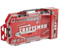 Craftsman Socket Set, Universal, 1/4-Inch Drive, 19-Piece (CMMT12014)