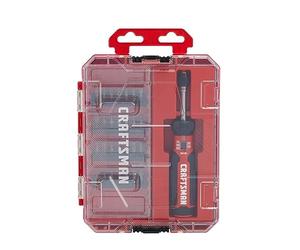 CRAFTSMAN Torque Screwdriver Set with Storage, 1" Phillips, Slotted, Hex, Torx and Square Screwdriving Bits, 29 Piece (CMHT68130)