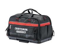 CRAFTSMAN TRADESTACK Tool Bag, 22.5”, Durable Polyester, Black and Red (CMST21450)