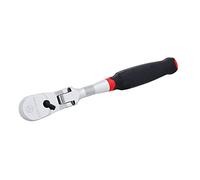 CRAFTSMAN V-Series Ratchet, 1/2 Inch Drive, 96-Tooth, Flexible Head Comfort Grip (CMMT86335V)