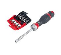 CRAFTSMAN V-Series Ratcheting Screwdriver Set with Assorted Multi-Bits, 18 Piece (CMHT68143V)