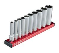 CRAFTSMAN V-Series Socket Set, Deep MM, 1/4 Inch Drive, 10 Piece (CMMT17515V)