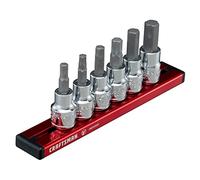 CRAFTSMAN V-Series Socket Set, Hex MM, 3/8 Inch Drive, 6 Piece (CMMT17720V)