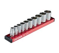 Craftsman V-Series Socket Set, Shallow MM, 1/4 Inch Drive, 10 Piece (CMMT17500V)