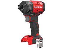 CRAFTSMAN V20 Cordless Impact Driver, 1/4 Inch, Bare Tool Only (CMCF820B)