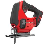 CRAFTSMAN V20 Cordless Jig Saw, 3 Orbital Settings, Up to 2,500 SPM, Bare Tool Only (CMCS600B)