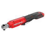 Craftsman V20 Cordless Ratchet Wrench, 3/8 inch Drive, 300 RPM, up to 35 ft-lbs of Torque, Bare Tool Only (CMCF930B)