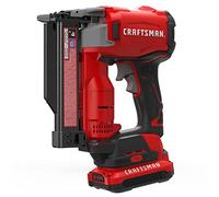 CRAFTSMAN V20 Pin Nailer Kit, 23 Gauge, Cordless, Battery and Charger Included (CMCN623C1)