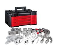 Craftsman Versastack Mechanics Tool Set, 1/4 in, 3/8 in, and 1/2 in Drive, 230 Piece (CMMT45306)