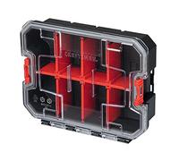 CRAFTSMAN VERSASTACK Storage Organizer, Small Parts Organizer, 8 Compartments, Lid Includes Secure Latch (CMST17827)