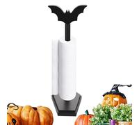 Craftsmanship: Crafted with precision and care, the Halloween paper towel holder is sturdy and durable. Its well-polished wooden surfaces scratch-free use. Count on long-term use wi