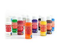 Craftsmart 12 Assorted Matte Acrylic Paint Value Set by Craft Smart - Non-Toxic Paint For Drawing, Painting, Art & Crafts Supplies - 1 Pack