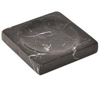 CraftsOfEgypt Black Marble Soap Dish - Polished and Shiny Marble Dish Holder - Beautifully Crafted Bathroom Accessory