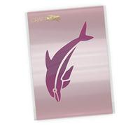 CraftStar Dolphin Stencil - Sea Themed Craft, Tile or Wall Decor Stencil