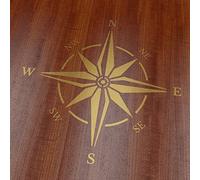 CraftStar Large Nautical Compass Rose Stencil - 100 cm/Approx 40" Reusable Compass Stencil