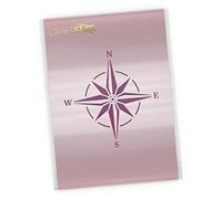CraftStar Nautical Compass Rose Stencil - Reuseable Craft, Home Decor Stencil