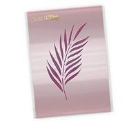 CraftStar Palm Frond Stencil - Reusable Mylar Palm Leaf Stencil
