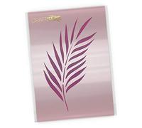 CraftStar Palm Leaf Stencil - Reusable A4 Mylar Palm Frond Template