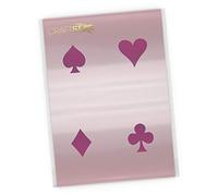 CraftStar Playing Card Symbols Stencil - Heart, Club, Spade and Diamond Stencil