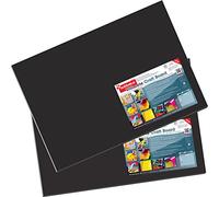 CraftTex, Bubbalux Craft Board, Midnight Black, Pack of 2 Letter Size Sheets (FCBU2030BK2)