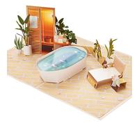 CraftWerk 3D Pop-Up Card Wellness - Voucher Card Folding Card for Massage or Sauna - Creative Packaging for Birthday or Christmas for Men and Women