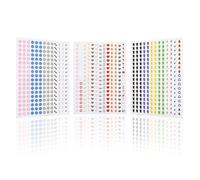 CraftWerk Calendar Sticker Set, 702 Multicolor Cartoon Stickers, Occasions, Rubbish Collection, Birthday, Doctor, Holidays, Ideal for Organisers, Planners and Family Calendars, Paper, 1 x 1 cm