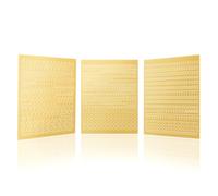CraftWerk Letter Candle Stickers - Adhesive Letter Stickers for Sticking and Decorating for Wedding, Christening, Confirmation or Communion - with Numbers and Symbols (Gold Straight)