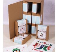 Crafty Capers Christmas Cross Stitch Kits | Filled Advent Calendar | 12 Boxes/Days