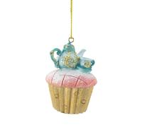 Crafty Capers Cupcake & Tea Set | Alice in Wonderland | Christmas Ornament | Gisela Graham