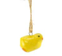 Crafty Capers Easter Chick | Ceramic Tree Ornament | 3cm Tall | One Supplied | Gisela Graham