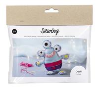 Crafty Capers Felt Monster | Mini Craft Kit Sewing Kit for Kids