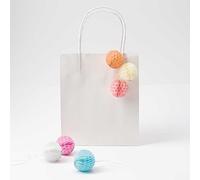 Crafty Capers Pastel Mix | Mini Honeycomb Paper Ball Decorations | Pack of 6 | Cracker Fillers