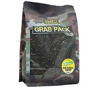 Crafty Catcher Natural Hemp Cooked Particles Mix, 1kg Grab Pack, PVA Friendly, Prepared Fishing Bait Spod Mix for Carp