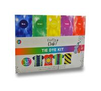 Crafty Club Tie Dye Kit of 5 Colours Non Toxic Simple to Use for Homemade Party Creative Group Activities DIY Gift