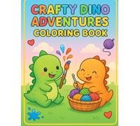Crafty Dino Coloring Book