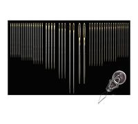 Crafty Hand Sewing Needles Household Assorted Purpose Sew Needle & Threader x45