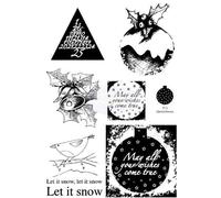 Crafty Impressions A6 Sheila Hackett May All Your Wishes Stamp