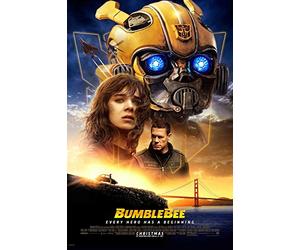 Crafty Little Penguin Bumblebee 2019 Movie Poster Print Wall Art A6 A5 A4 A3 A2 Maxi Transformers - 1627 (A4-210 x 297 mm)