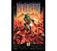 Crafty Little Penguin Doom Retro Game Poster Print Wall Art A6 A5 A4 A3 A2 Maxi Classic Gaming - 1055 (A2-420 x 594 mm)