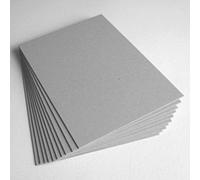 Crafty Moments A4 Greyboard 880gsm 1400 Micron, Arts Crafts Office Stationery - 15 Sheets
