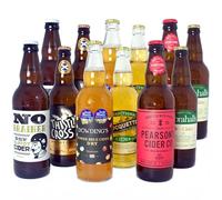 Crafty Nectar 12 x 500 ml Dry Craft Cider Gift Set | Vegan & Gluten Free Sparkling Selection | Award Winning | Mixed Case - 2 of Each Flavour