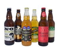 Crafty Nectar 6 x 500 ml Dry Craft Cider Gift Set | Vegan & Gluten Free Sparkling Selection with Free Sticker | Award Winning | Mixed Case