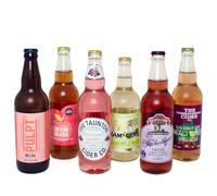 Crafty Nectar 6 x 500 ml Fruit Craft Cider Gift Set | All Natural Ciders | Cider Gifts for Men and Women | Mixed Case of 6 Flavours
