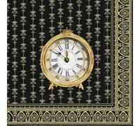 Crafty Things 4 x Paper Napkins - Golden Clock - Ideal for Decoupage/Napkin Art