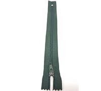 Crafty Things Closed End Nylon Auto-Lock Dress Zip - No. 3-10" (25cm) Long - Bottle Green (C153)
