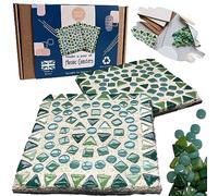 Crafty You Crafty Me - Mosaic Coaster Craft Kits for Adults (Green), Craft Gifts Made in UK